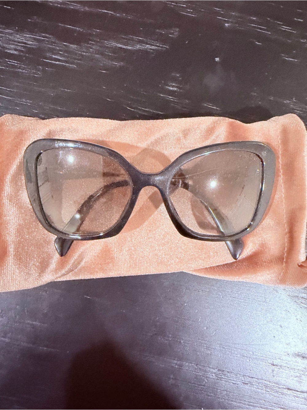 Prada Oversized Butterfly Sunglasses